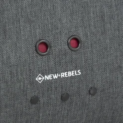 New Rebels ® Morris Rucksack Schwarz 2Tone 10L 26X10X35Cm
