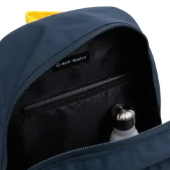 New Rebels - Otis - Stanford Rucksack 20L - Duotone - strapazierfähiges wasserabweisendes Polyester - 15.6“ Laptop - Navy blau