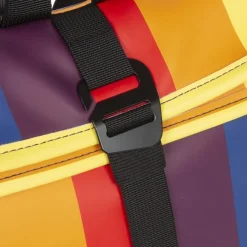 New Rebels ® Rainbow Rolltop Rucksack Mini 27X8X33Cm - Rainbow