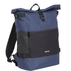 New Rebels ® Solar - Rucksack - Rolltop - Schattenblau20L  - Wasserabweisend
