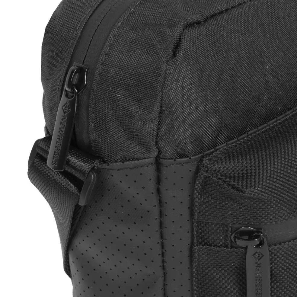 New Rebels ® Solar - Umhängetasche - Polyester - Schwarz