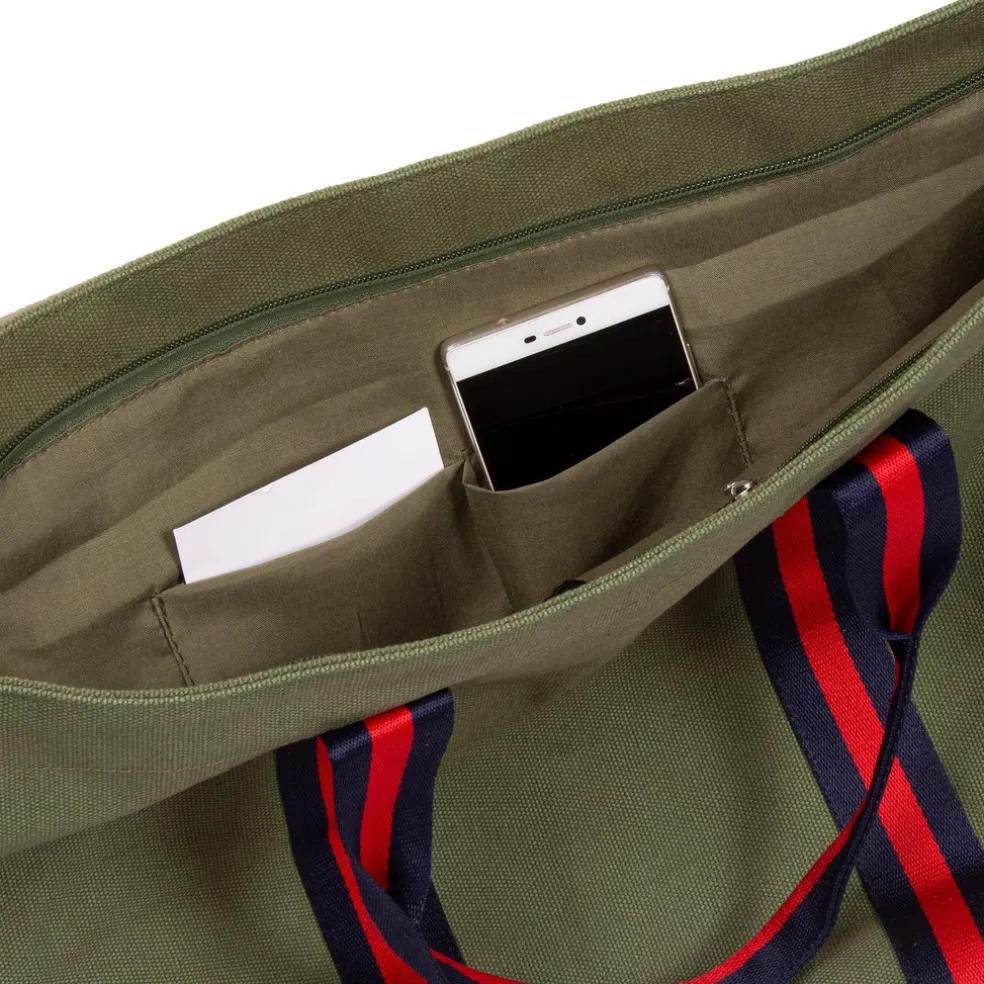 New Rebels ® Stan - Canvas - Shopper - OlIVgrün Grün