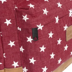 New Rebels ® Star Range - Rucksack - Stars - Burgundy