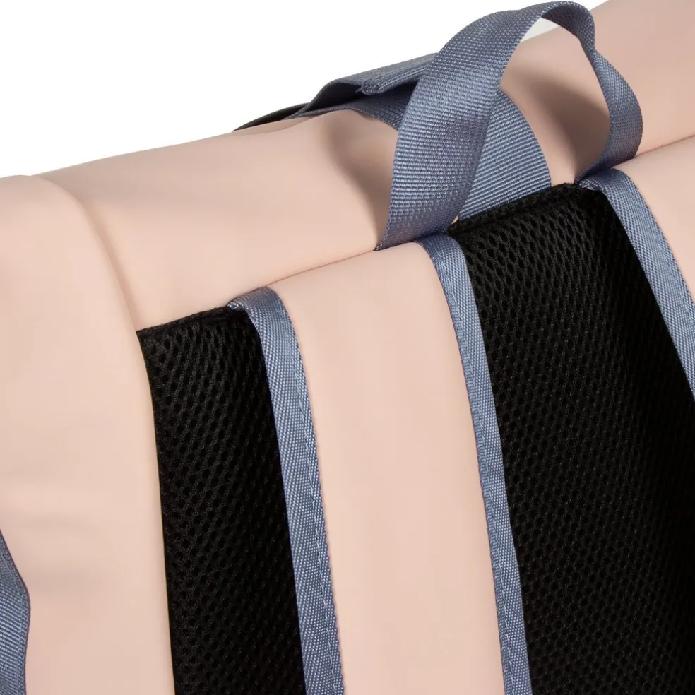 New Rebels ® Tim - Rolltop - Rucksack - Wasserfest - Soft Rosa/Lila