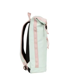 New Rebels ® Tim - Rolltop - Rucksack - Wasserfest - Mint/Soft Rosa