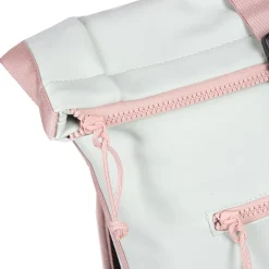 New Rebels ® Tim - Rolltop - Rucksack - Wasserfest - Mint/Soft Rosa