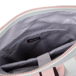 New Rebels ® Tim - Rolltop - Rucksack - Wasserfest - Mint/Soft Rosa