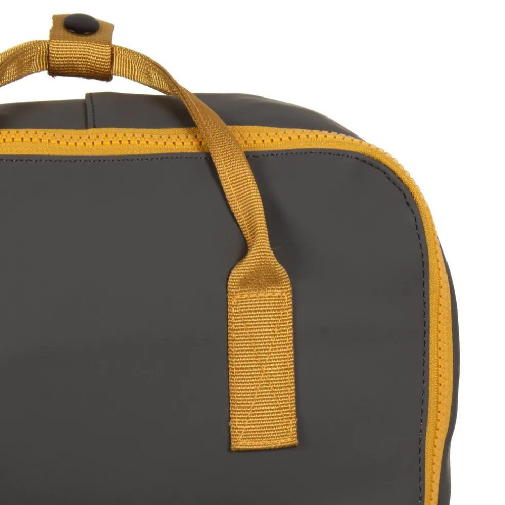 New Rebels ® Tim - Rucksack - Wasserfest - Anthrazit/Gelb IV