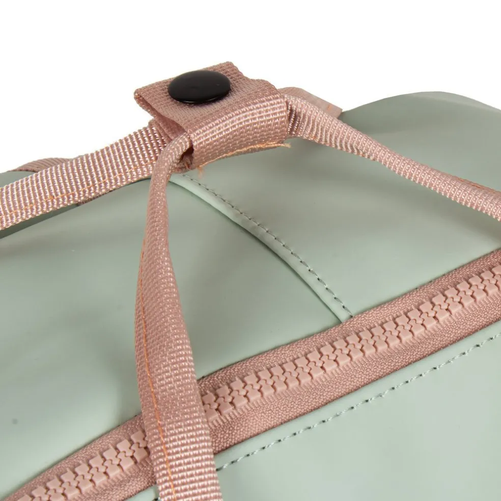 New Rebels ® Tim - Rucksack - Wasserfest - Mint/Soft Rosa IV