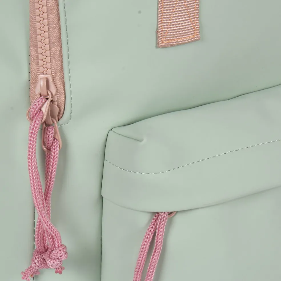 New Rebels ® Tim - Rucksack - Wasserfest - Mint/Soft Rosa IV