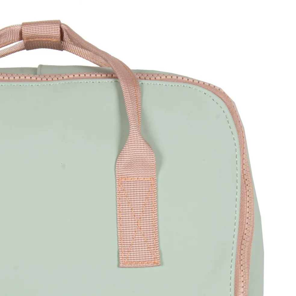 New Rebels ® Tim - Rucksack - Wasserfest - Mint/Soft Rosa IV