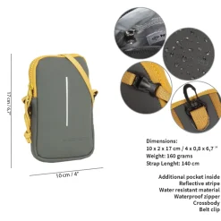 New Rebels ® Tim Antracite/Occur Handytasche