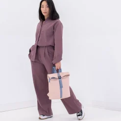 New Rebels ® Tim Rolltop Rucksack Small Soft Rosa/Lila