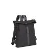 New Rebels ® Tim Rolltop Rucksack Klein Schwarz/Grau