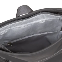 New Rebels ® Tim Rolltop Rucksack Klein Schwarz/Grau