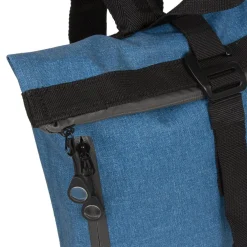 New Rebels ® Vepo - Rolltop - Rucksack - Wasserdicht - 7 Liter - Rugtas -  -  Blau