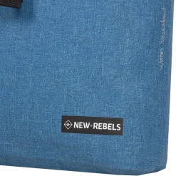 New Rebels ® Vepo - Rolltop - Rucksack - Wasserdicht - 7 Liter - Rugtas -  -  Blau