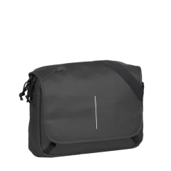 New Rebels ® William - Umhängetasche - Schwarz 10L -  Wasserabweisend