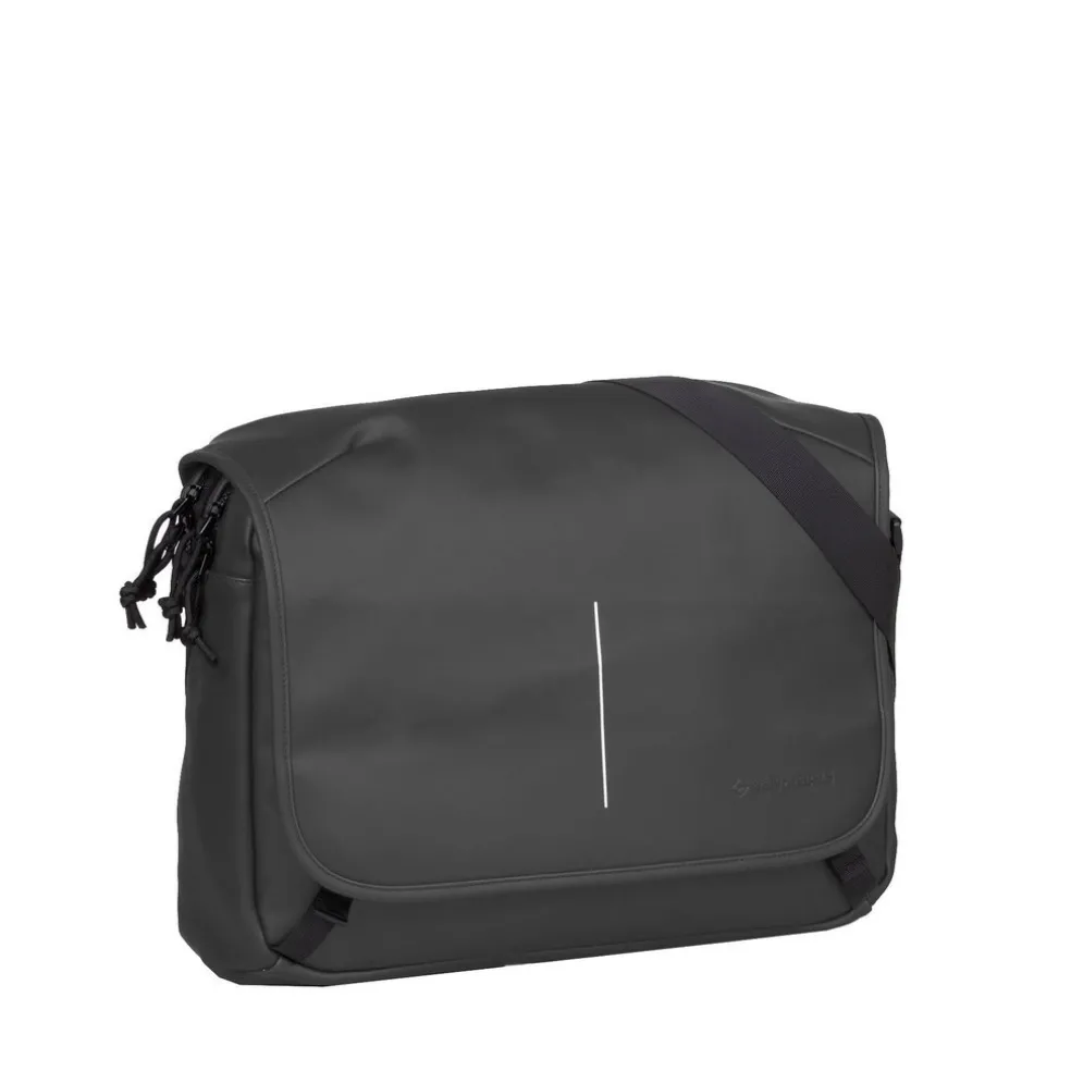 New Rebels ® William - Umhängetasche - Schwarz 10L - Wasserabweisend