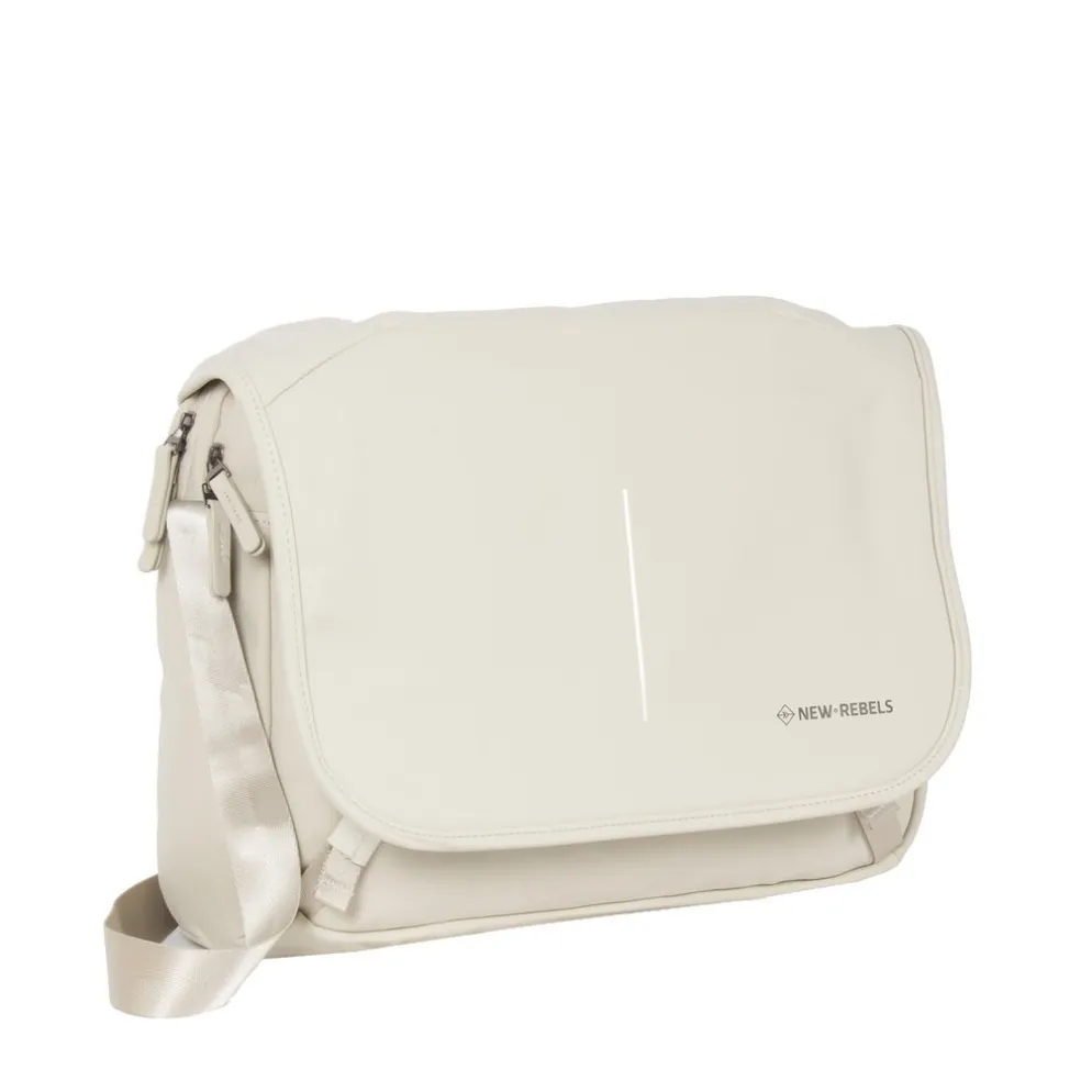 New Rebels ® William - Umhängetasche - Beige 10L - Wasserabweisend