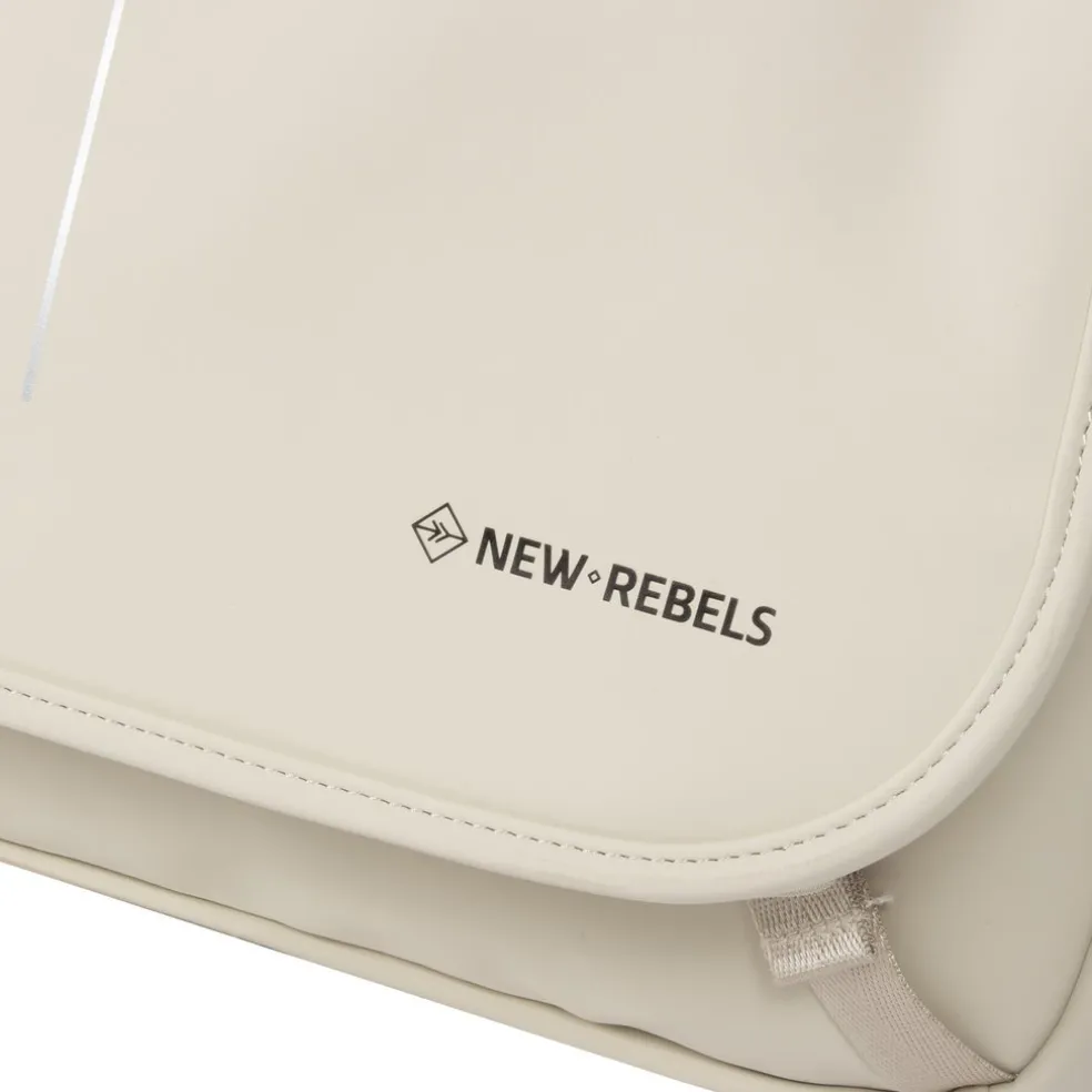 New Rebels ® William - Umhängetasche - Beige 10L - Wasserabweisend