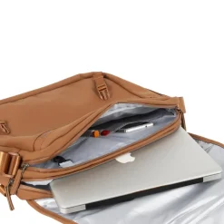 New Rebels ® William - Umhängetasche - Cognac 10L - Wasserabweisend