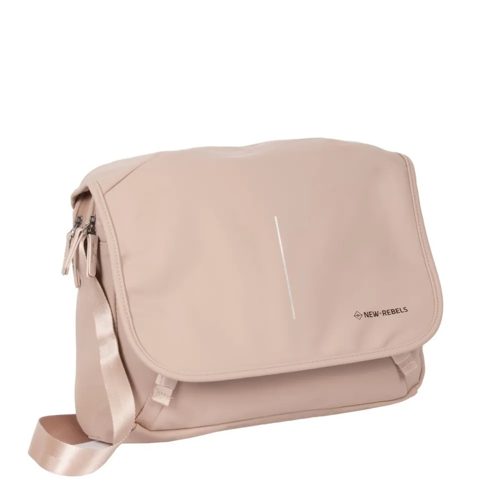 New Rebels ® William - Umhängetasche - Old Rosa 10L - Wasserabweisend