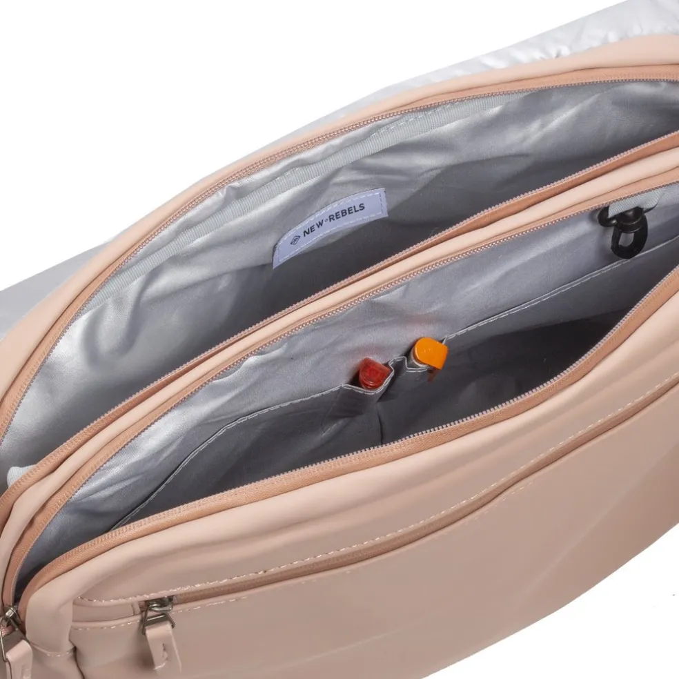 New Rebels ® William - Umhängetasche - Old Rosa 10L - Wasserabweisend
