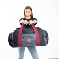 New Rebels ® Wodz Sports Bag Anthrazit/Grau Medium V | Reisetasche | Sporttasche