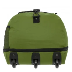 New Rebels Airmont Newark Olive110L Rollbarer Trolley Reisetasche Wasserabweisend