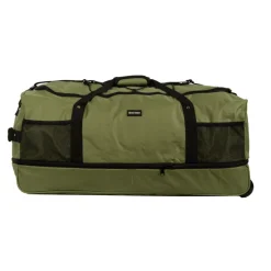 New Rebels Airmont Newark Olive110L Rollbarer Trolley Reisetasche Wasserabweisend