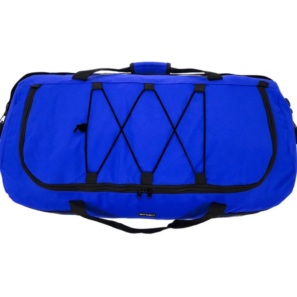 New Rebels Airmont Newark Cobalt 110L Rollbarer Trolley Reisetasche Wasserabweisend