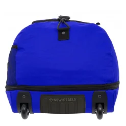 New Rebels Airmont Newark Cobalt 110L Rollbarer Trolley Reisetasche Wasserabweisend