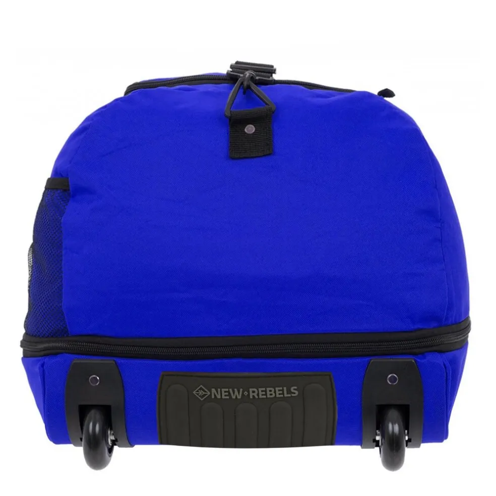 New Rebels Airmont Newark Cobalt 110L Rollbarer Trolley Reisetasche Wasserabweisend