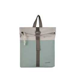 New Rebels Backham Los Angeles Salie Grün 7L Rolltop Rucksack Wasserabweisend