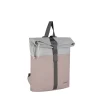 New Rebels Backham Los Angeles Altrosa 7L Rolltop Rucksack Wasserabweisend