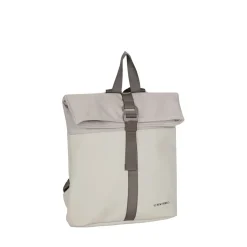 New Rebels Backham Los Angeles Beige 7L Rolltop Rucksack Wasserabweisend
