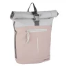 New Rebels Backham New York Altrosa 21L Rolltop Wasserabweisend Laptop 15.6"