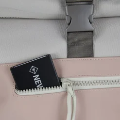 New Rebels Backham New York Altrosa 21L Rolltop Wasserabweisend Laptop 15.6