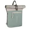 New Rebels Backham New York Salie Grün 21L Rolltop Wasserabweisend Laptop 15.6"