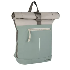 New Rebels Backham New York Salie Grün 21L Rolltop Wasserabweisend Laptop 15.6"