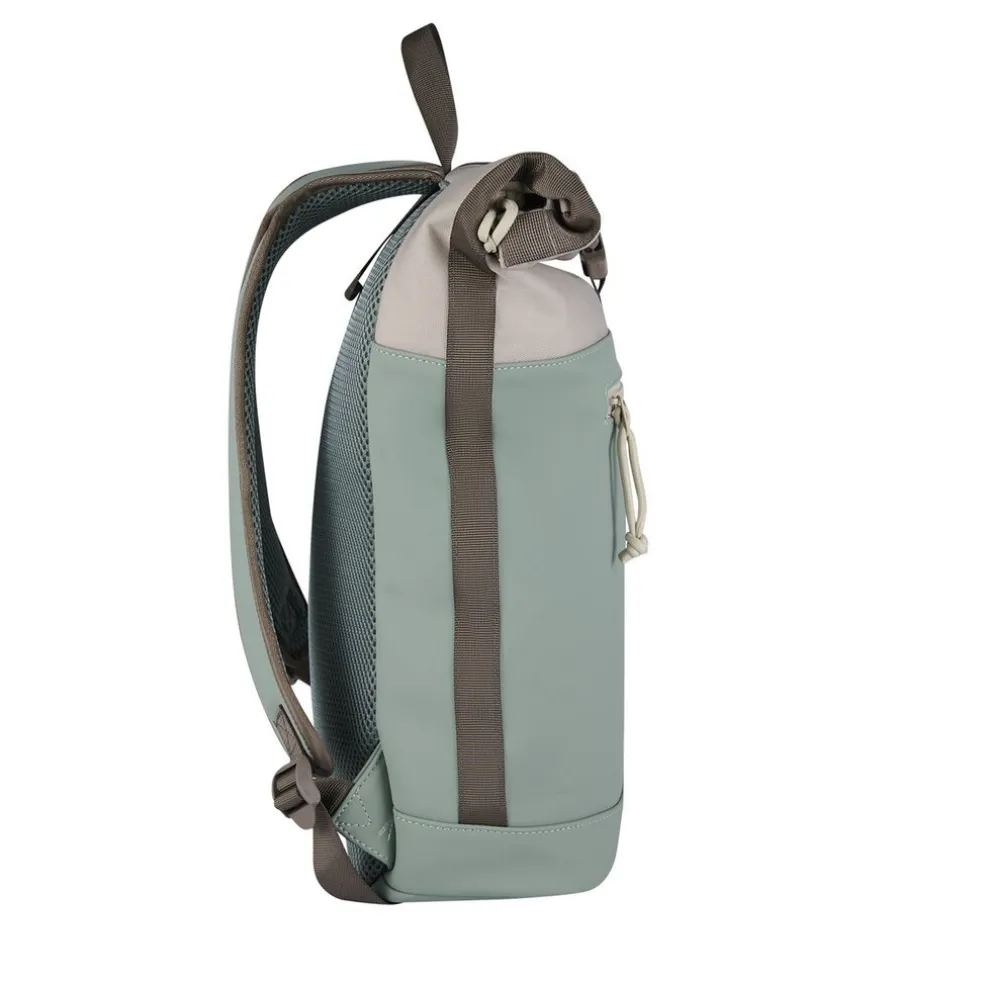 New Rebels Backham New York Salie Grün 21L Rolltop Wasserabweisend Laptop 15.6"