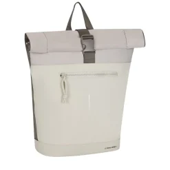 New Rebels Backham New York Beige 21L Rolltop Wasserabweisend Laptop 15.6"