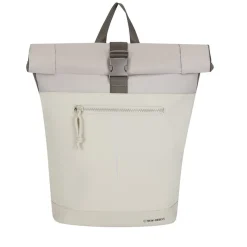 New Rebels Backham New York Beige 21L Rolltop Wasserabweisend Laptop 15.6