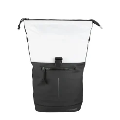 New Rebels Backham New York Schwarz Reflexion 21L Rolltop Wasserabweisend Laptop 15.6