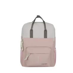 New Rebels Backham Springfield  Altrosa 16L Rucksack Wasserabweisend Laptop 14