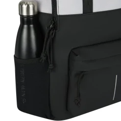 New Rebels Backham Springfield Schwarz Reflexion 16L Rucksack Wasserabweisend Laptop 14