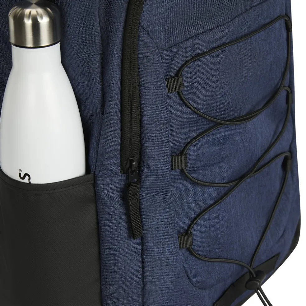 New Rebels Barto Waltham Marineblau 25L Rucksack Wasserabweisend Laptop 15.6"