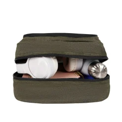 New Rebels Barto Waltham Dunkelgrün 25L Rucksack Wasserabweisend Laptop 15.6