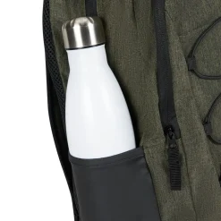 New Rebels Barto Waltham Dunkelgrün 25L Rucksack Wasserabweisend Laptop 15.6